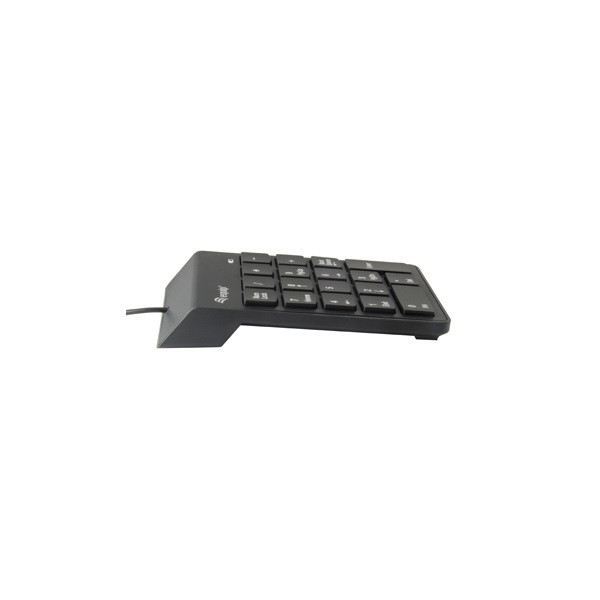 Equip-life numerikus billentyűzet - 245205 (usb, fekete)