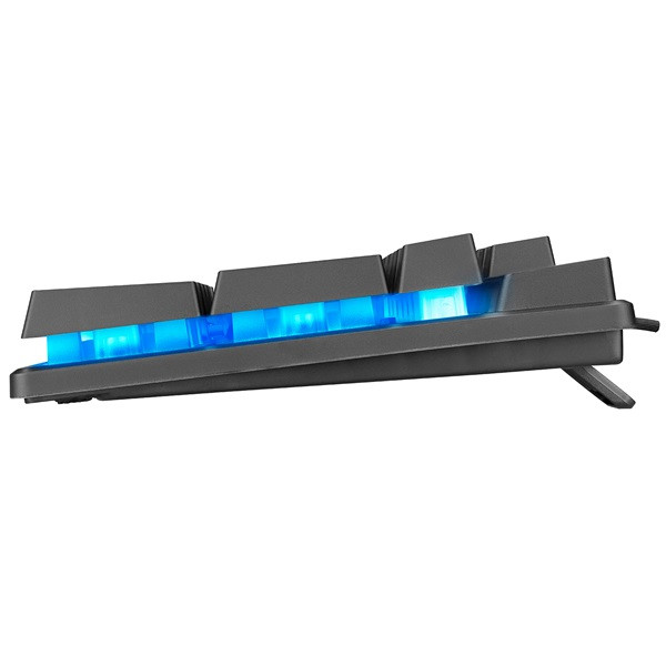 Everest gamer billentyűzet - kb-188 borealis rainbow (numpad, usb, fekete, magyar, rgb led)
