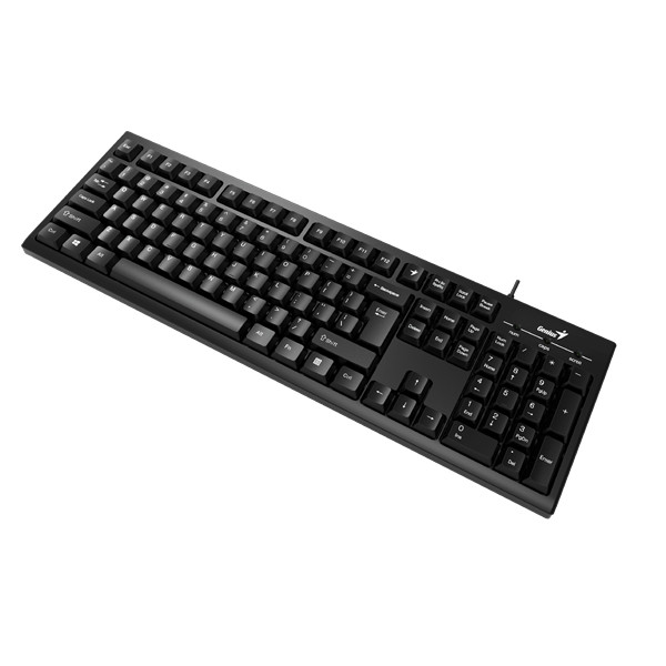 Genius billentyűzet - kb-100 (vezetékes, usb, smart, fekete)
