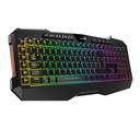 Genius billentyűzet - scorpion k11 pro (vezetékes, usb, rgb, multimédiás, fekete)