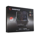 Rampage billentyűzet - kb-r24 x-mini (rgb led világítás)