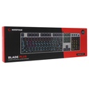 Rampage billentyűzet - kb-r28 blade plus (vezetékes, mechanikus, blue switch, magyar led, n-key, usb)
