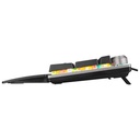 Rampage billentyűzet - kb-r28 blade plus (vezetékes, mechanikus, blue switch, magyar led, n-key, usb)