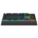 Rampage billentyűzet - kb-r28 blade plus (vezetékes, mechanikus, blue switch, magyar led, n-key, usb)