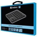 Sandberg billentyűzet - wireless numeric keypad pro
