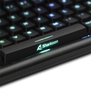 Sharkoon billentyűzet mechanikus - skiller sgk30 blue (blue switch , rgb led, usb, full anti-ghost, fekete, angol)