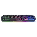 Spirit of gamer billentyűzet - pro-k5 (105 gomb, fém felső rész, rgb led, usb, 19 anti-ghost, fekete, magyar)