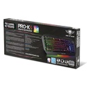 Spirit of gamer billentyűzet - pro-k5 (105 gomb, fém felső rész, rgb led, usb, 19 anti-ghost, fekete, magyar)