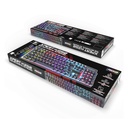 Spirit of gamer billentyűzet mechanikus - xpert k250 (105 gomb, sog red, rgb led,usb, anti-ghosting, fekete, magyar)