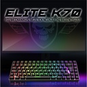 Spirit of gamer billentyűzet vezeték nélküli - elite k70 (tkl, 85 gomb,, rgb led,usb, anti-ghost, fekete, magyar)