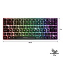 Spirit of gamer billentyűzet vezeték nélküli - elite k70 (tkl, 85 gomb,, rgb led,usb, anti-ghost, fekete, magyar)