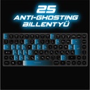 Spirit of gamer billentyűzet vezeték nélküli - elite k70 (tkl, 85 gomb,, rgb led,usb, anti-ghost, fekete, magyar)