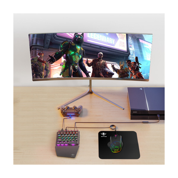 Spirit of gamer mechanikus billentyűzet/egér/egérpad combo - xpert gameboard g700