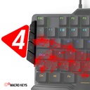 Spirit of gamer mechanikus billentyűzet/egér/egérpad combo - xpert gameboard g900