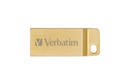 Pendrive, 64GB, USB 3.2, VERBATIM "Executive Metal", arany