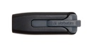 Pendrive, 256GB, USB 3.2, 80/25 MB/s, VERBATIM "V3", fekete-szürke