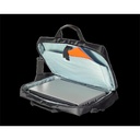 Advance notebook táska - basicline 16" (max.: 16", vállpánt, fekete)