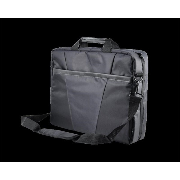 Advance notebook táska - basicline 16" (max.: 16", vállpánt, fekete)