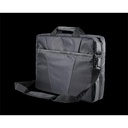 Advance notebook táska - basicline 16" (max.: 16", vállpánt, fekete)