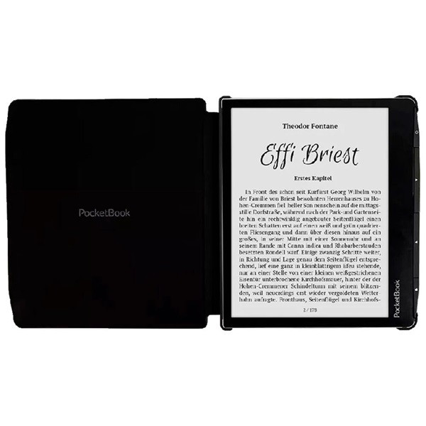Pocketbook e-book tok -  era shell gyári tok fekete