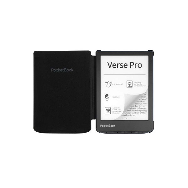 Pocketbook e-book tok -  pb629_634 shell gyári tok fekete