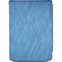 Pocketbook e-book tok -  pb629_634 shell gyári tok kék