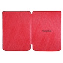 Pocketbook e-book tok -  pb629_634 shell gyári tok piros