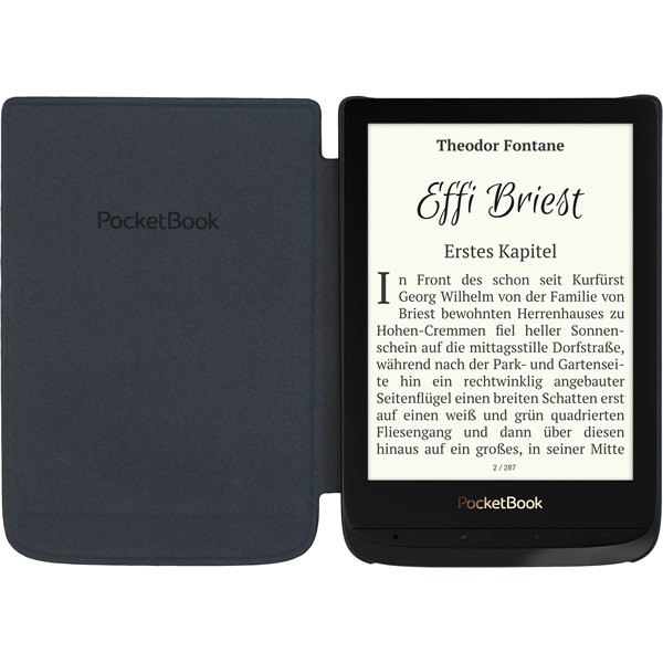 Pocketbook e-book tok -  pocketbook shell 6" (touch hd 3, touch lux 4, basic lux 2) fekete csíkos