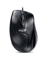Egér, vezetékes, optikai, normál méret, USB, GENIUS "DX-150X", fekete