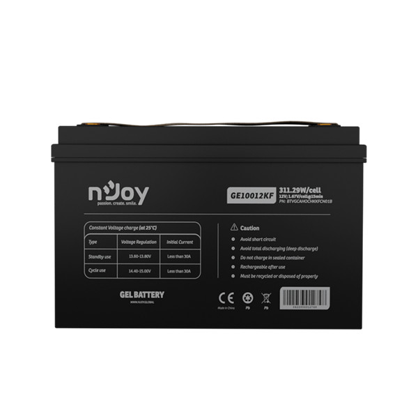 Njoy akkumulátor - ge10012kf (12v/100ah, t11, zárt, gondozás mentes, gel)