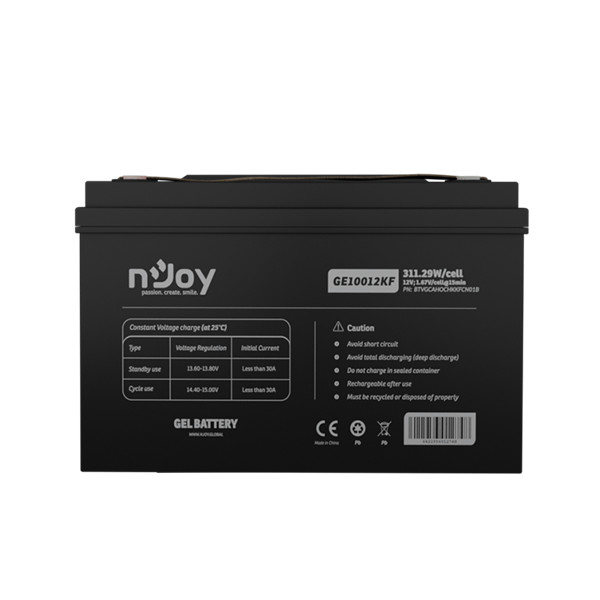 Njoy akkumulátor - ge10012kf (12v/100ah, t11, zárt, gondozás mentes, gel)