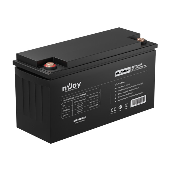 Njoy akkumulátor - ge15012kf (12v/150ah, t11, zárt, gondozás mentes, gel)