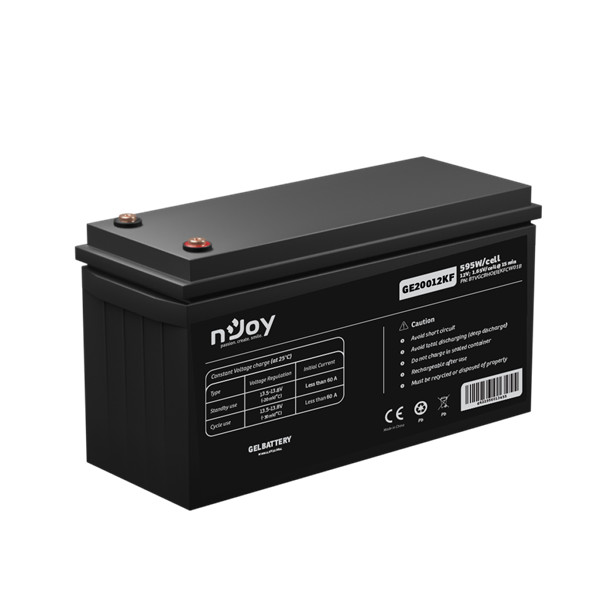 Njoy akkumulátor - ge20012kf (12v/200ah, t11, zárt, gondozás mentes, gel)