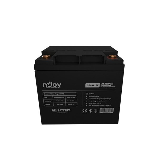 Njoy akkumulátor - ge4012ff (12v/40ah, t6, zárt, gondozás mentes, gel)