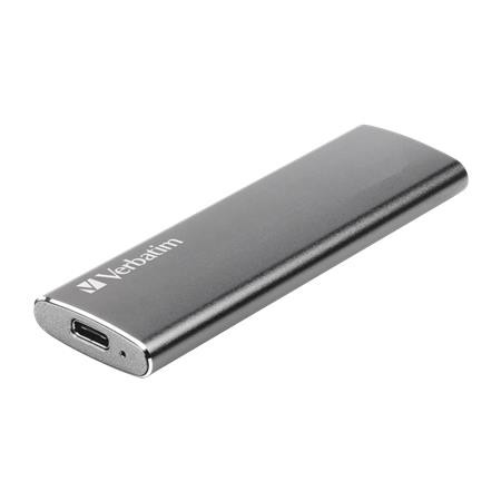SSD (külső memória), 240 GB, USB 3.2 Gen2, VERBATIM "Vx500", szürke