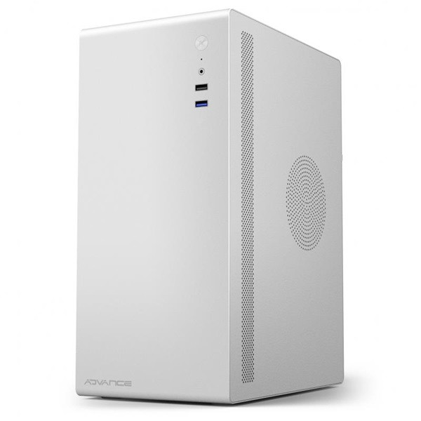 Advance számítógépház - optima white (microatx, usb2.0+usb3.0, fehér)
