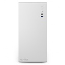 Advance számítógépház - optima white (microatx, usb2.0+usb3.0, fehér)