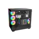 Be quiet! Számítógépház - light base 600 dx black (atx, edzett üveg oldallap, fekete)