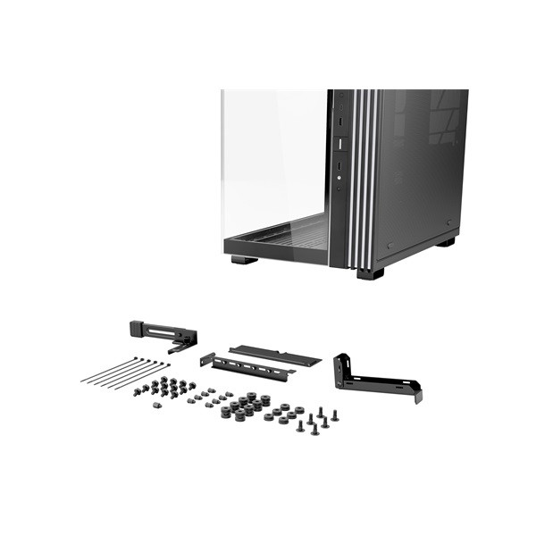 Be quiet! Számítógépház - light base 600 lx black (atx, edzett üveg oldallap, fekete)