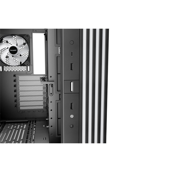Be quiet! Számítógépház - light base 600 lx black (atx, edzett üveg oldallap, fekete)