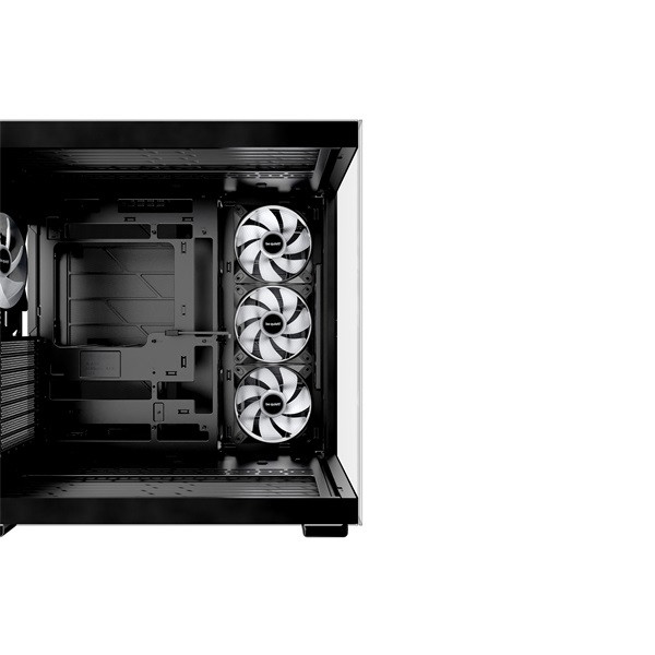 Be quiet! Számítógépház - light base 600 lx black (atx, edzett üveg oldallap, fekete)