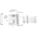 Be quiet! Számítógépház - light base 600 lx white (atx, edzett üveg oldallap, fehér)