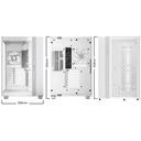 Be quiet! Számítógépház - light base 600 lx white (atx, edzett üveg oldallap, fehér)