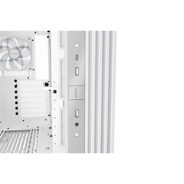 Be quiet! Számítógépház - light base 600 lx white (atx, edzett üveg oldallap, fehér)