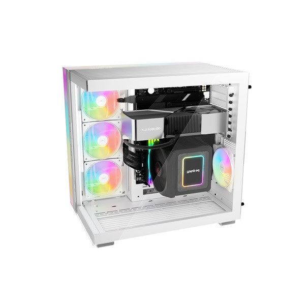 Be quiet! Számítógépház - light base 600 lx white (atx, edzett üveg oldallap, fehér)