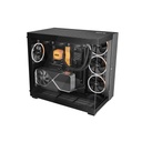 Be quiet! Számítógépház - light base 900 dx black (atx, edzett üveg oldallap, fekete)