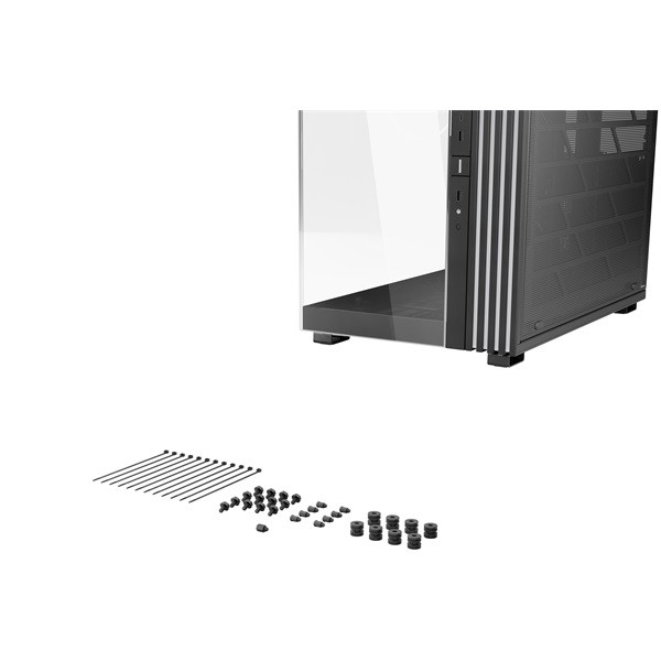 Be quiet! Számítógépház - light base 900 dx black (atx, edzett üveg oldallap, fekete)