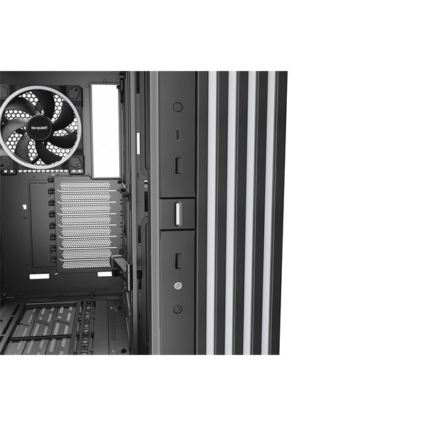 Be quiet! Számítógépház - light base 900 fx black (atx, edzett üveg oldallap, fekete)