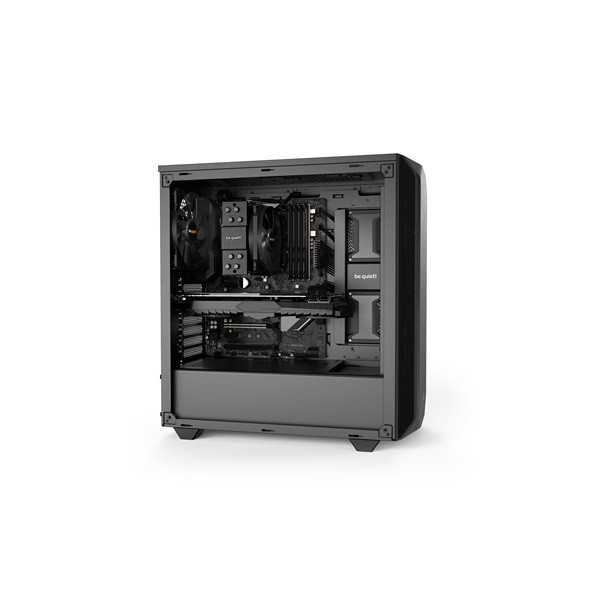 Be quiet! Számítógépház - pure base 500 black (atx, fekete)