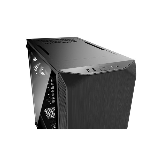 Be quiet! Számítógépház - pure base 500 window black (atx, edzett üveg oldallap, fekete)